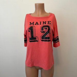 Vintage Maine Champion Brand Cotton Tee - Large (Kid’s size?)